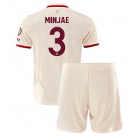 Bayern Munich Kim Min-jae #3 Fußballbekleidung 3rd trikot Kinder 2024-25 Kurzarm (+ kurze hosen)